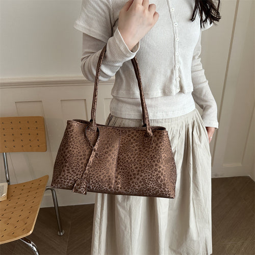Stilvolle Gepardendruck-Handtasche