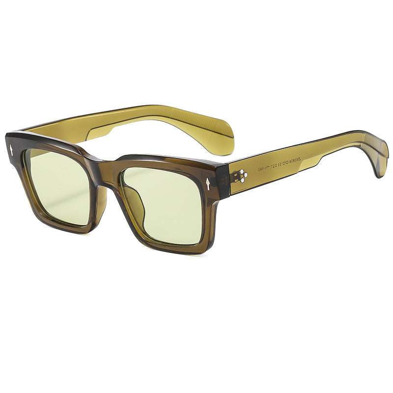 Damen Quadratische Sonnenbrille mit luxuriösem Rahmen und schützendem UV-Filter Karnz