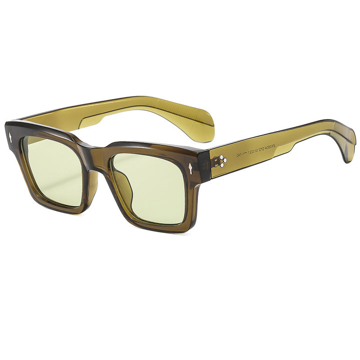 Damen Quadratische Sonnenbrille mit luxuriösem Rahmen und schützendem UV-Filter Karnz