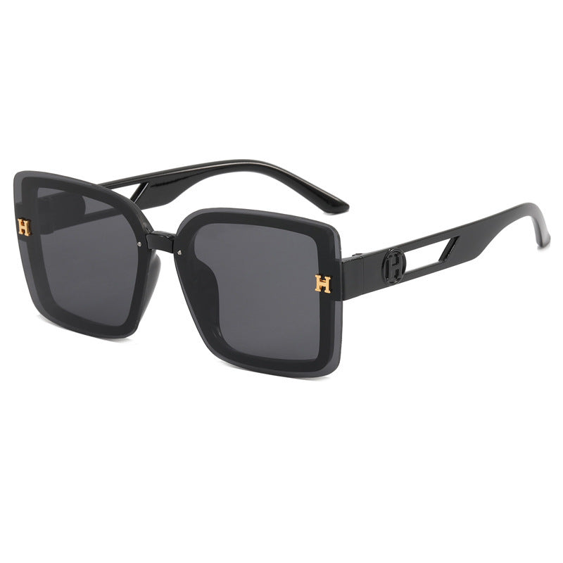 Damen moderne quadratische Sonnenbrille mit elegantem Design Karnz
