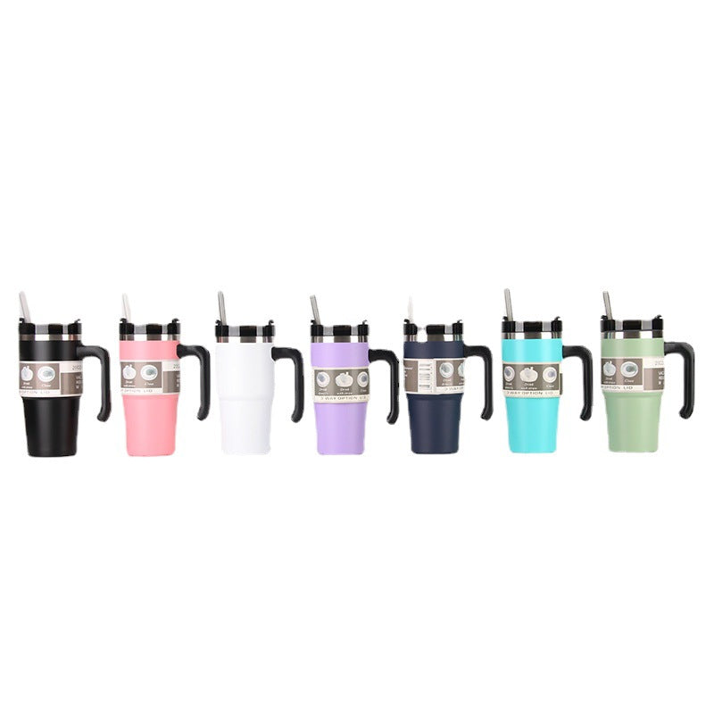 Unisex Thermobecher mit 3-in-1-Trinkoptionen Karnz