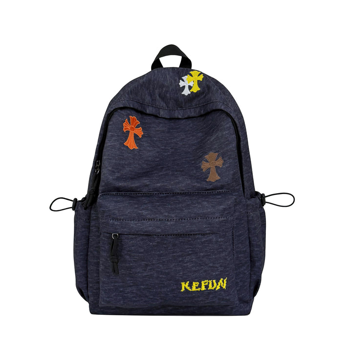 Lässiger gestickter Rucksack