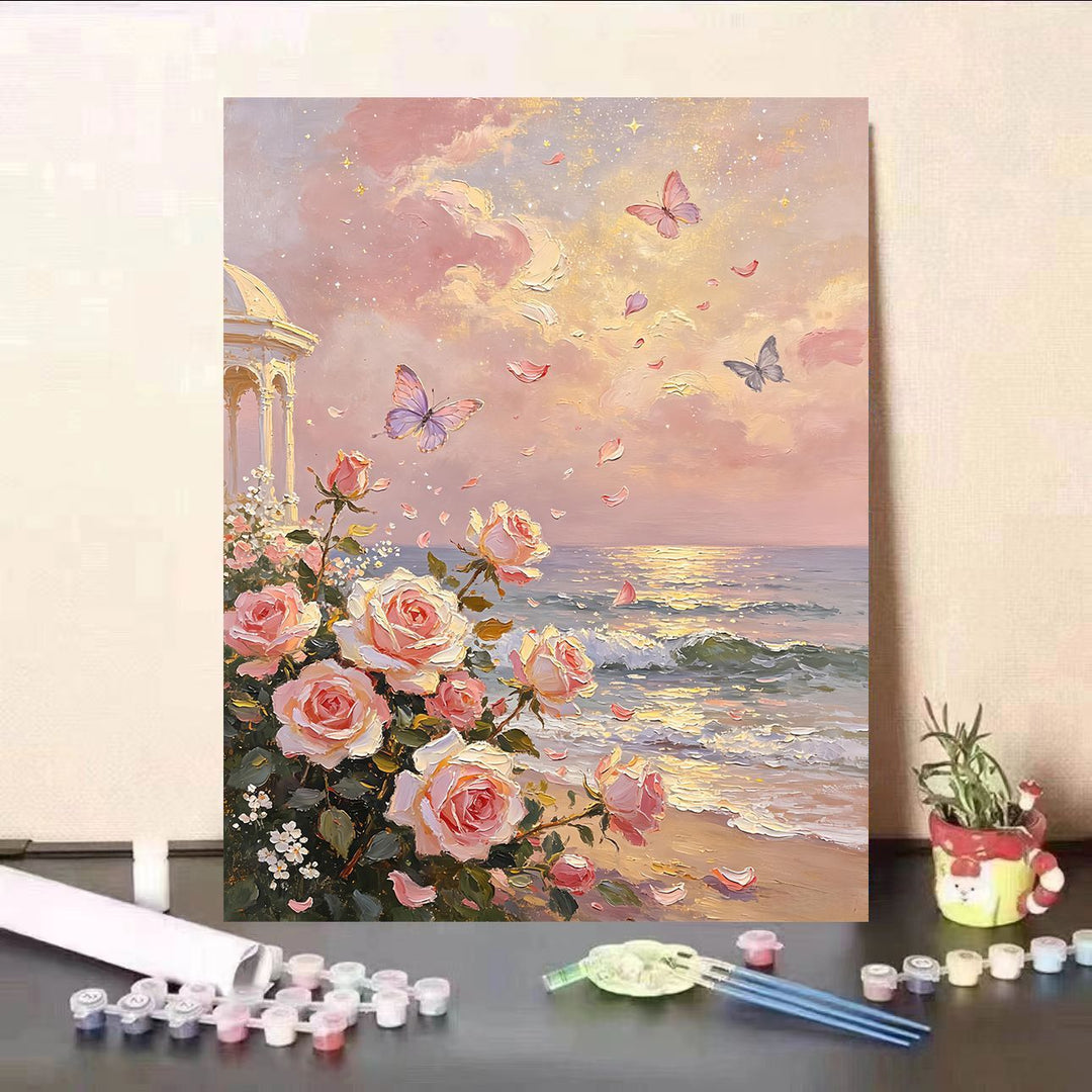 DIY Floral Landscape Malen nach Zahlen Kit Karnz