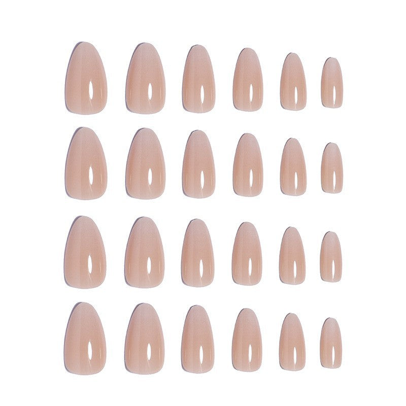 Natürliche Glossy Press-On Nail Tips Karnz