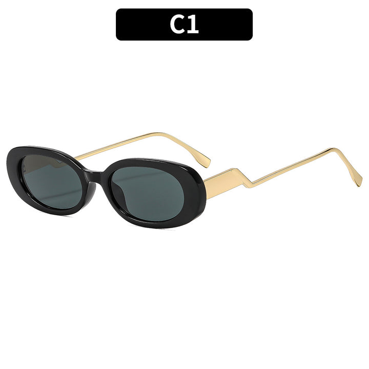 Retro-Modern Übergroße Sonnenbrille