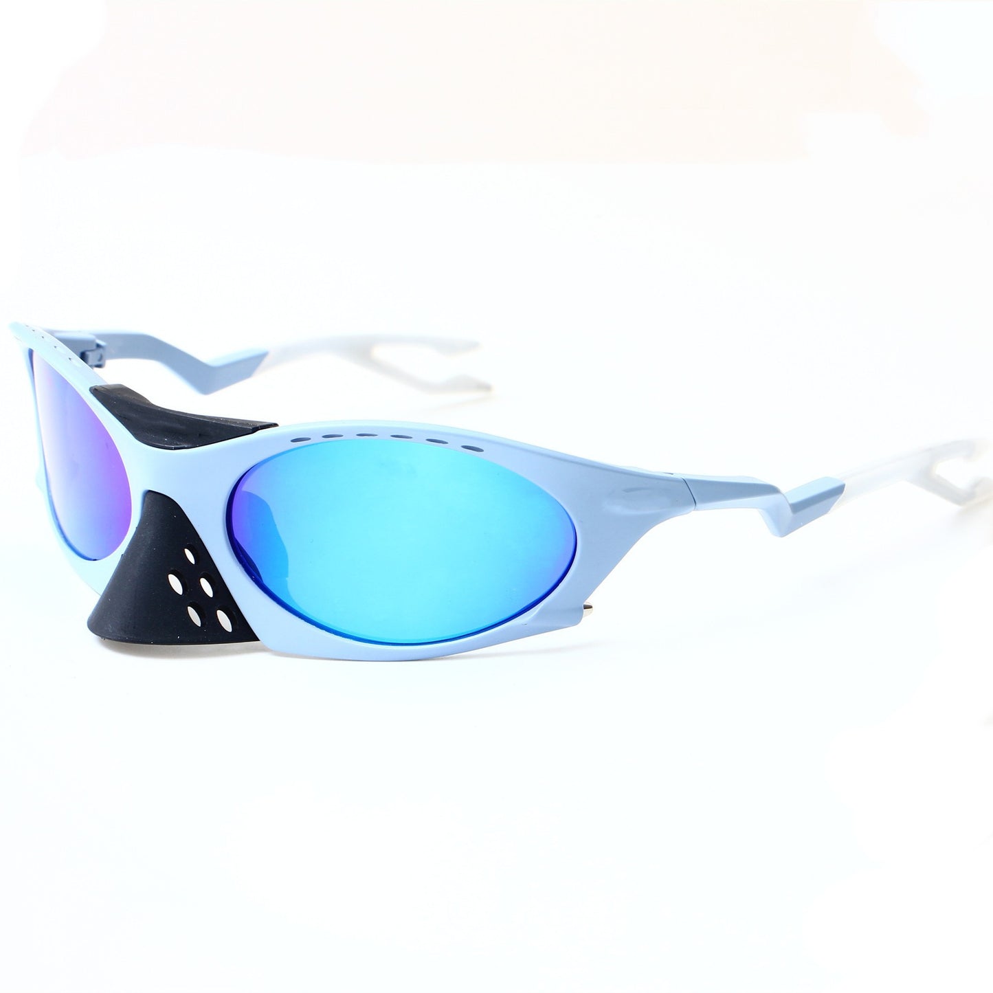 Damen Sportliche Multilinsen-Sonnenbrille mit Belüftungssystem Karnz