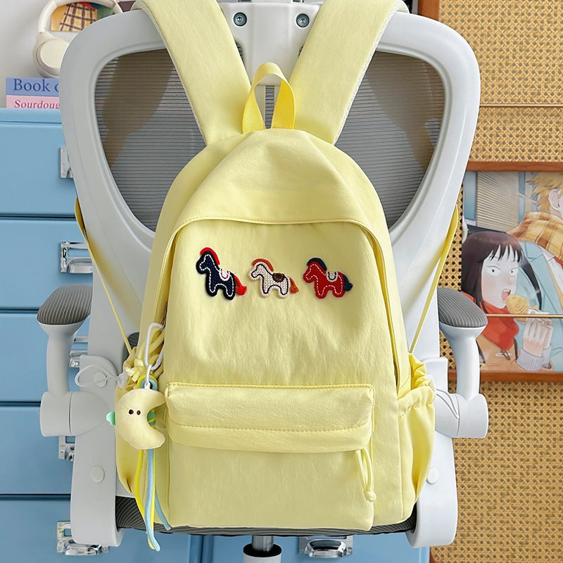Niedlicher Tier-Stickerei-Rucksack