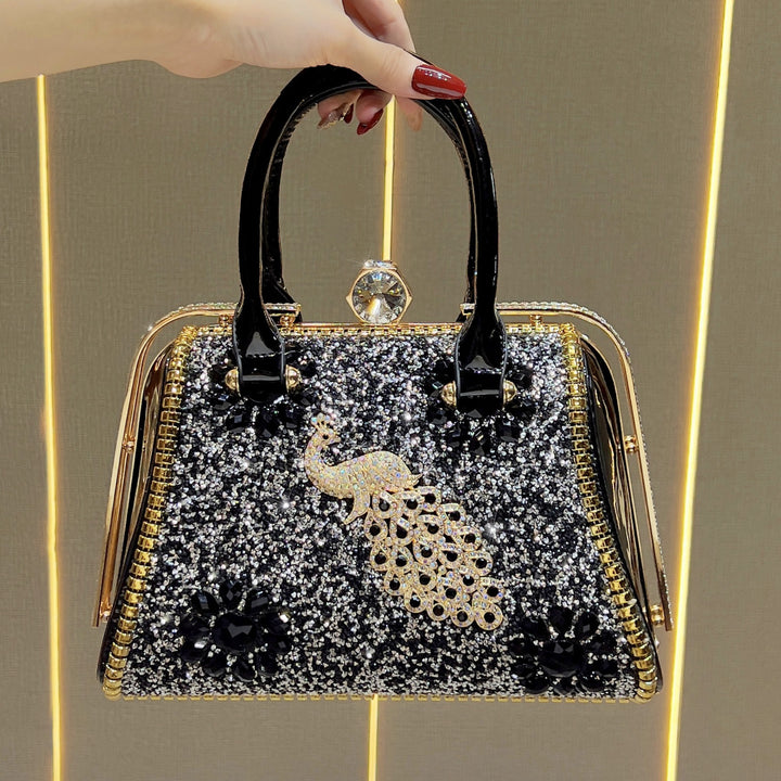 Verschnörkelte dekorative Abendhandtasche