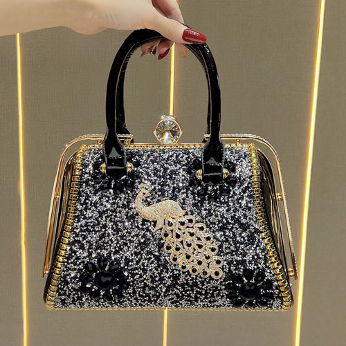 Verschnörkelte dekorative Abendhandtasche