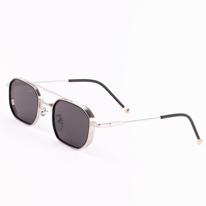 Damen Sonnenbrille mit elegantem, geometrischem Design und hochwertigen Gläsern Karnz