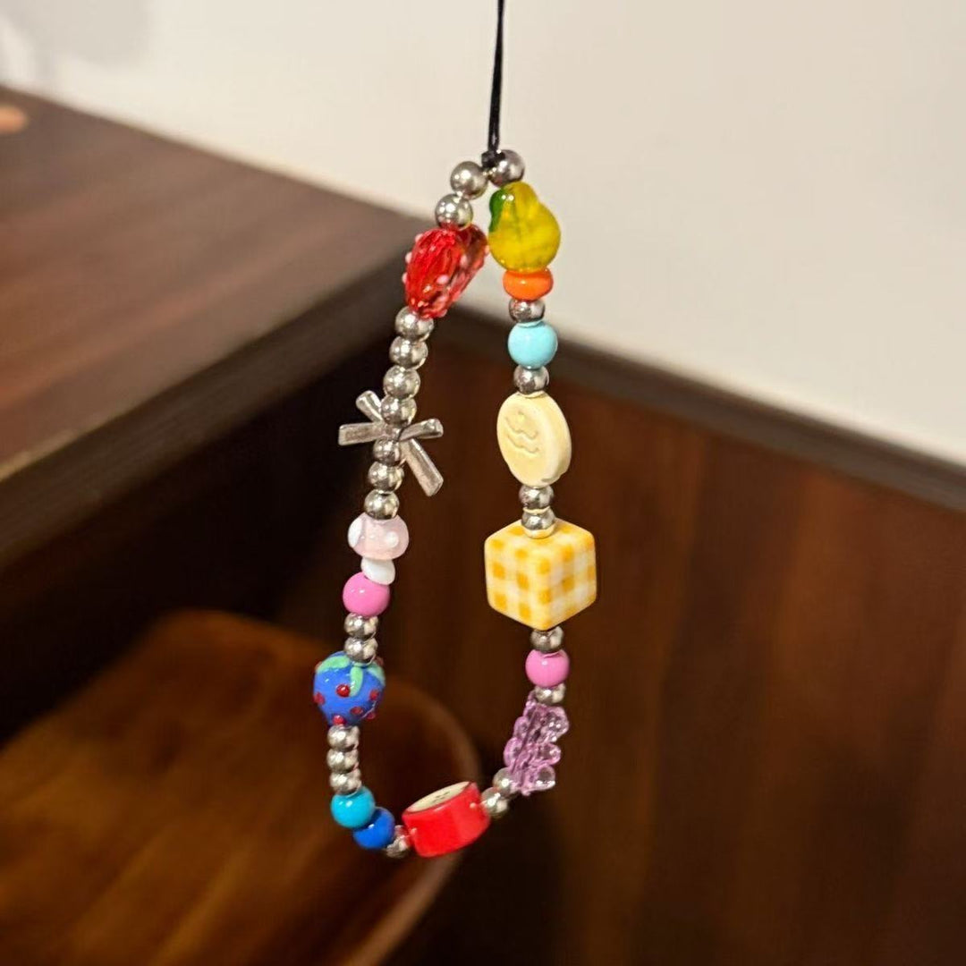 Bunte Perlen Charm Handy Strap Karnz 1790135100