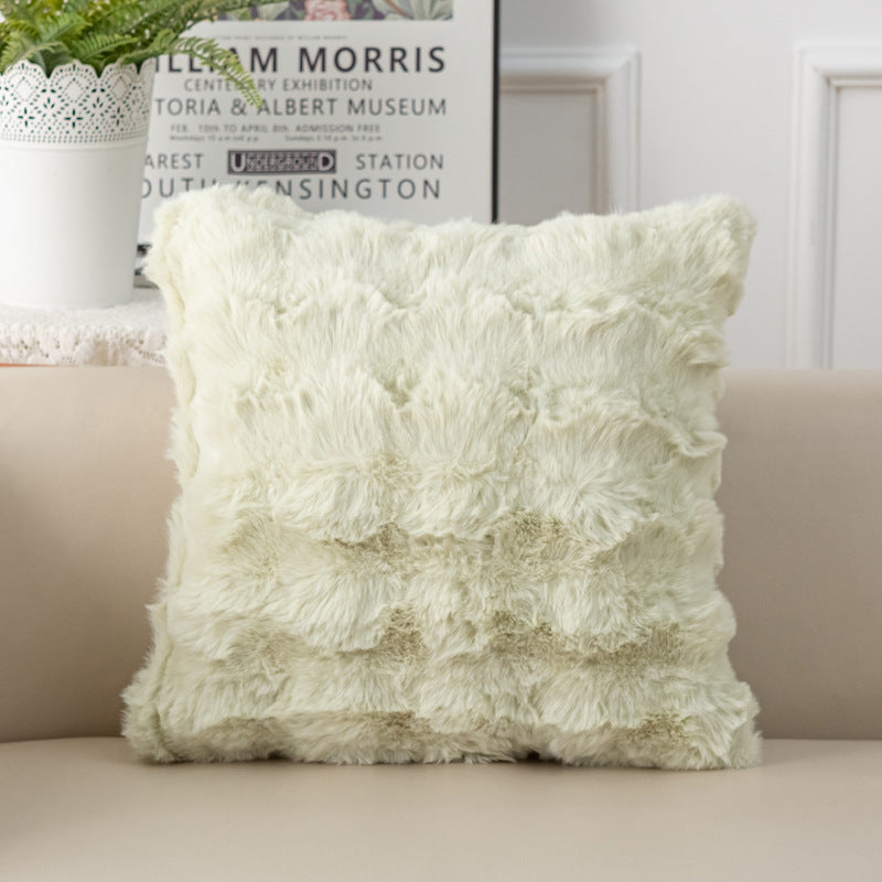 Luxuriöses Faux Fur Dekokissen