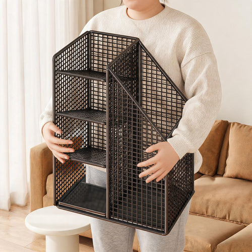 Mesh Eingangs-Regenschirmständer mit Multi-Slot gefaltetem Regenschirmgestell