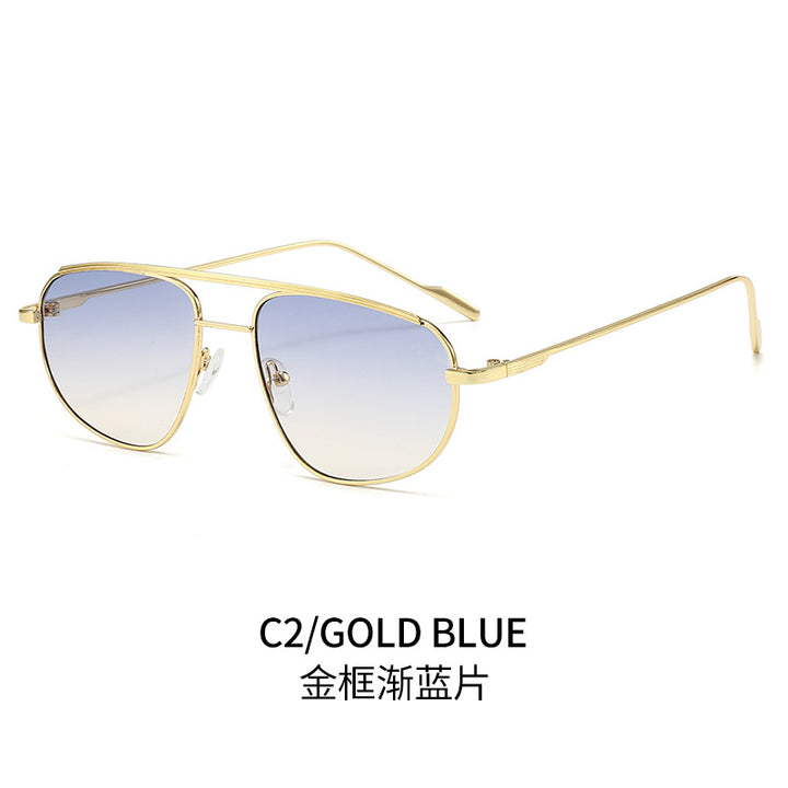 Damen Piloten-Sonnenbrille mit flexibler Passform und UV-Schutz Karnz