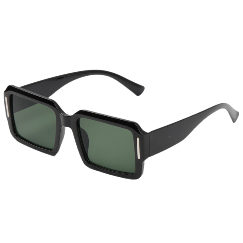 Damen modische quadratische Sonnenbrille im minimalistischen Design Karnz