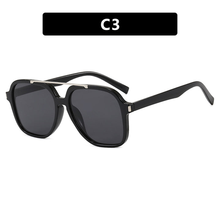 Damen quadratische Sonnenbrille mit schützendem UV-Filter und elegantem Rahmen Karnz