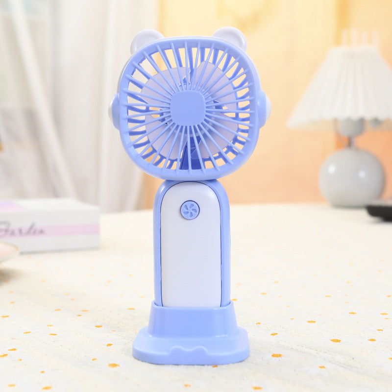 Damen Tragbarer Handventilator im verspielten Teufelsdesign Karnz