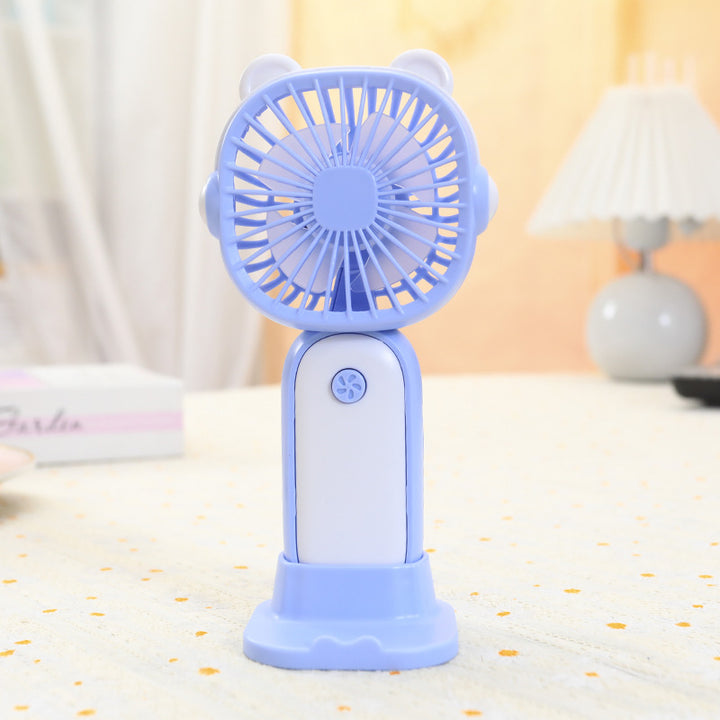 Damen Tragbarer Handventilator im verspielten Teufelsdesign Karnz