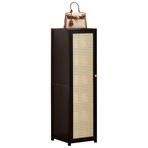 Hochregal Mit Rattan-Einsätzen Karnz