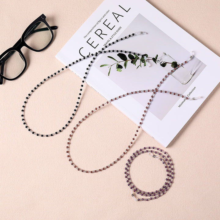 Stylische Perlenbrillenketten Karnz