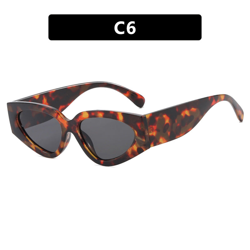 Damen Cat-Eye Sonnenbrille mit extravagantem Design und schützendem UV-Filter Karnz