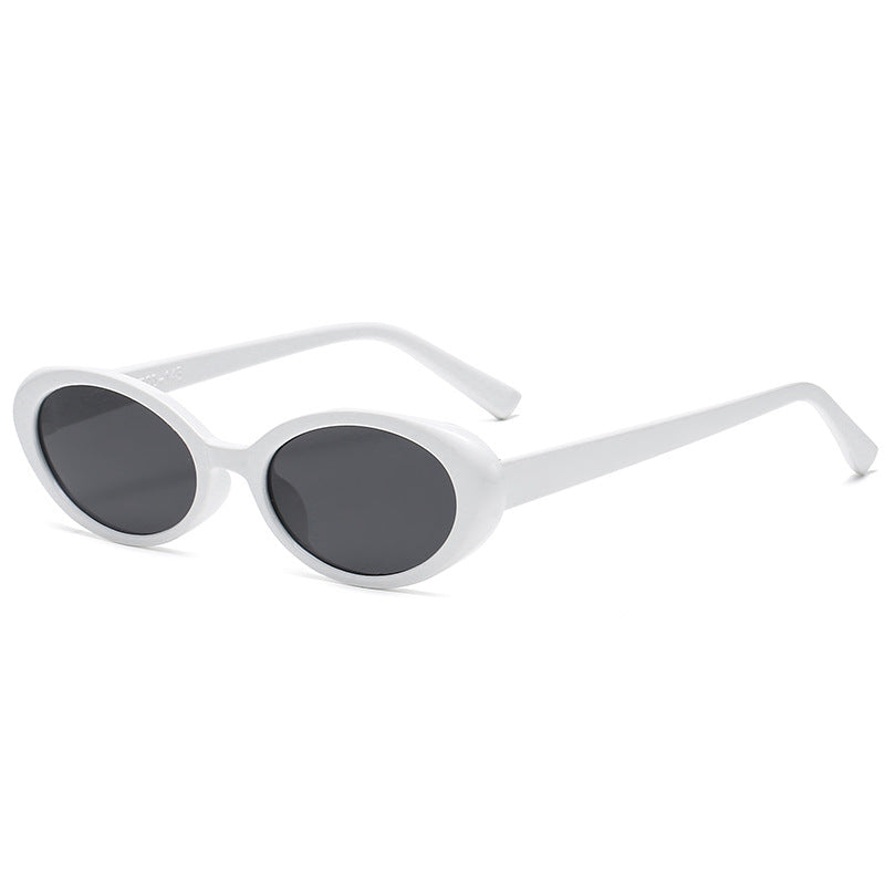 Damen elegante Cat-Eye Sonnenbrille mit einzigartigem Animal-Print Karnz