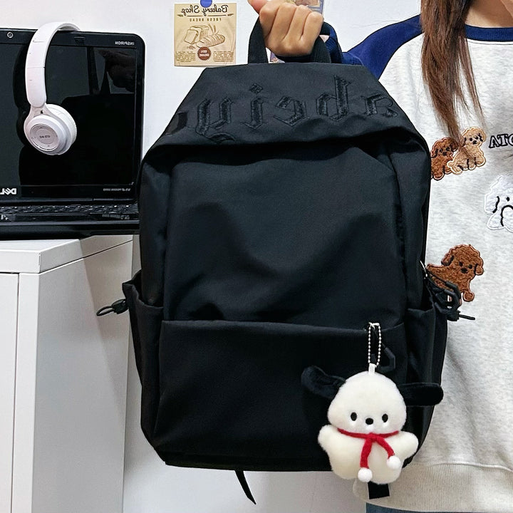 Lässiger bestickter Rucksack