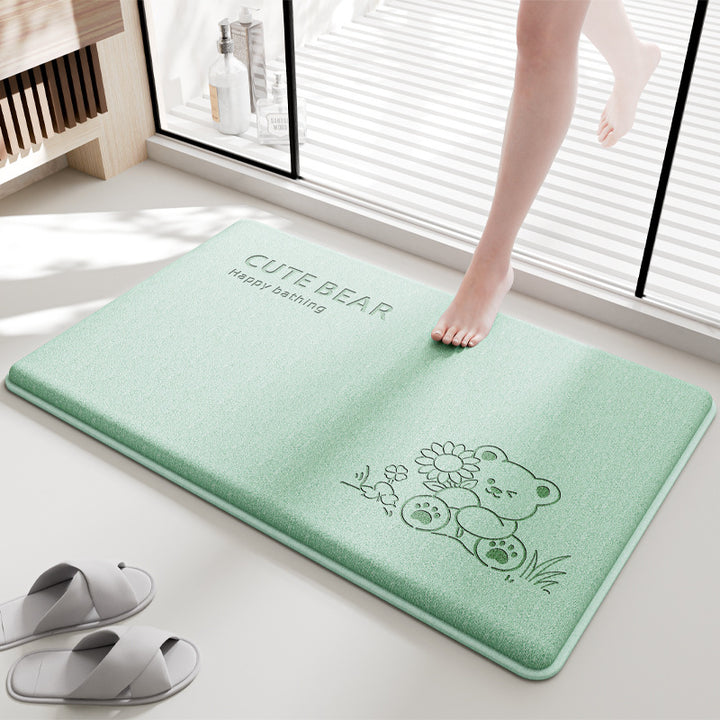 Niedlicher Bären-Design Badezimmermatte Karnz