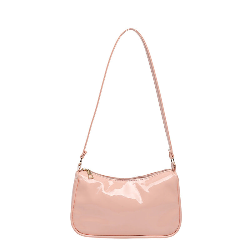 WoGlossy Texturiertes Handheld Crossbody Bag Karnz