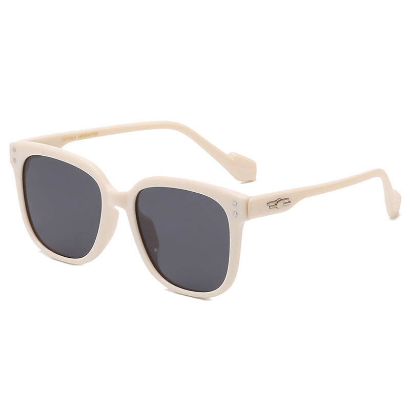 Damen stylische rechteckige Brille Karnz