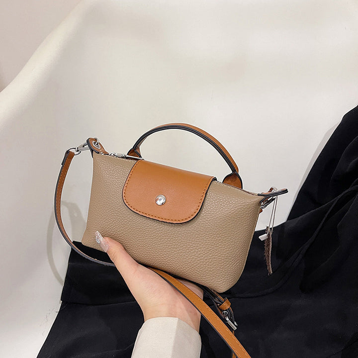 Chic Texturierte Mini-Handtasche Karnz