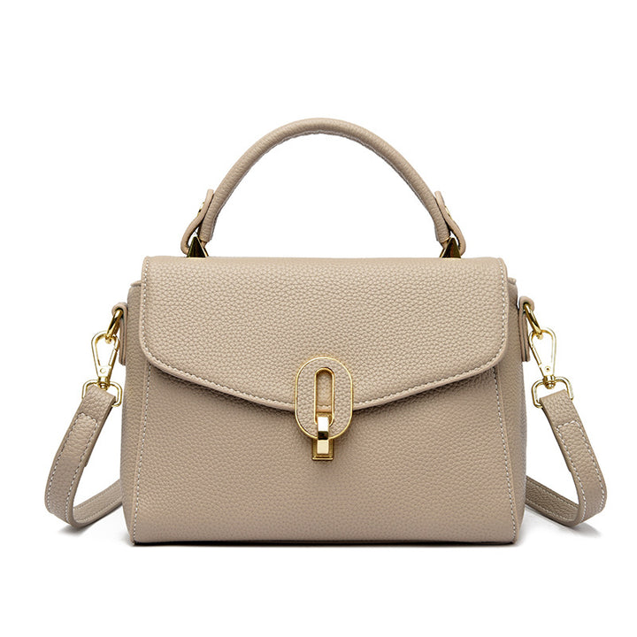 Elegante Strukturierte Top-Handle Handtasche Karnz