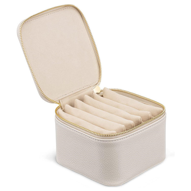 Schmuck-Organizer Tasche mit Transparenten Fächern Karnz