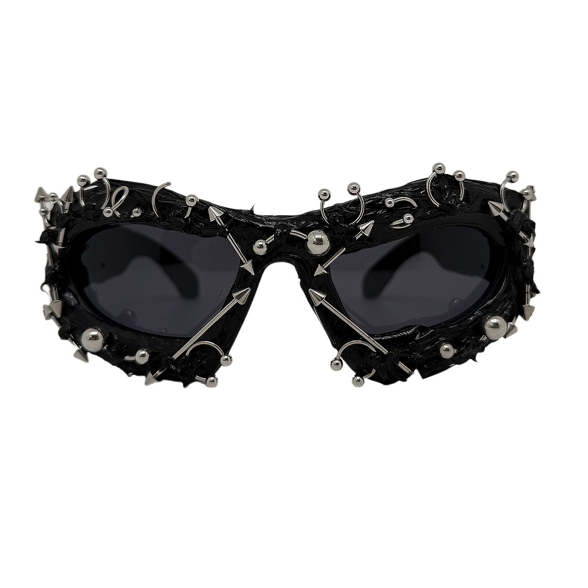 Damen modische Sportsonnenbrille mit spitzen Details Karnz