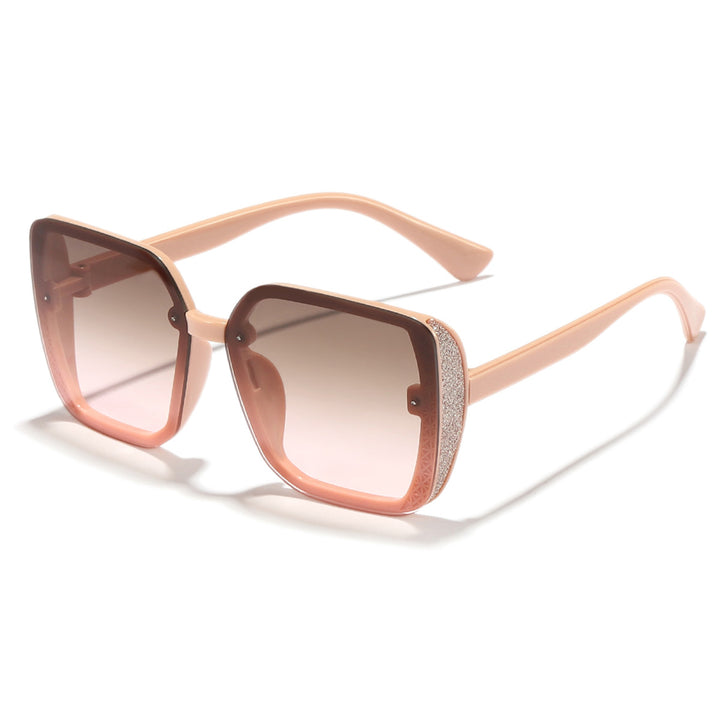 Damen fashion Sonnenbrille mit einzigartigem Rahmen und extravagantem Design Karnz
