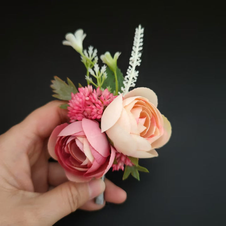 Anmutige florale Korsage