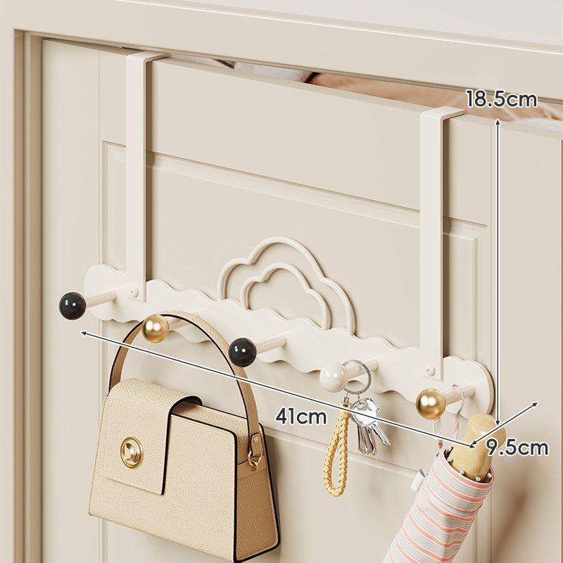 Über-Tür Multi-Haken Wolke Dekorative Jacken- und Taschen-Organizer