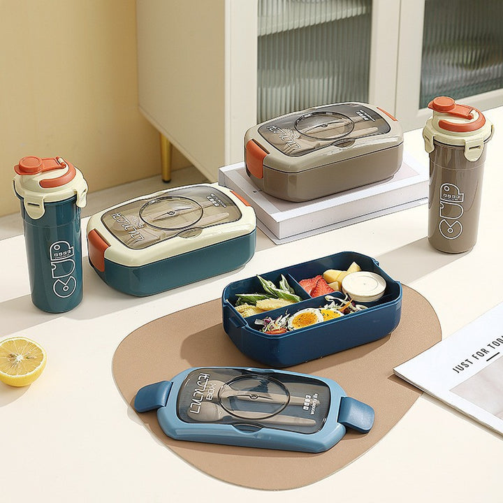 Stylische Lunchbox und Wasserflasche Set