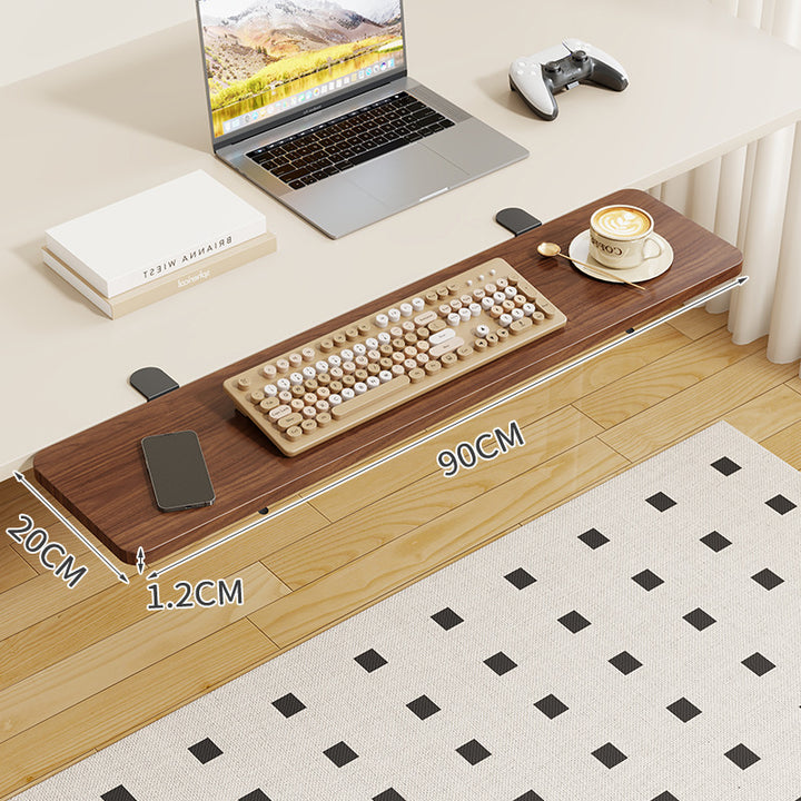 Clip-On Bambus Klappbecher und Snack-Seiten Tisch mit verstellbarem Drehklemme