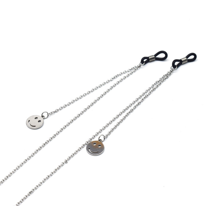 Chic Smiley Face Brillenband Karnz