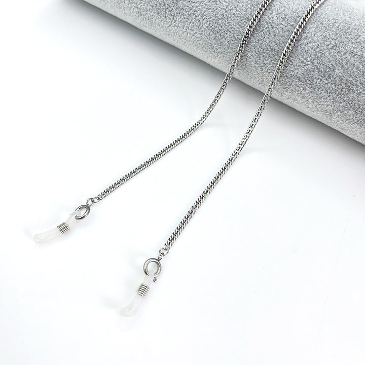 Metallic Brillen Kette Karnz
