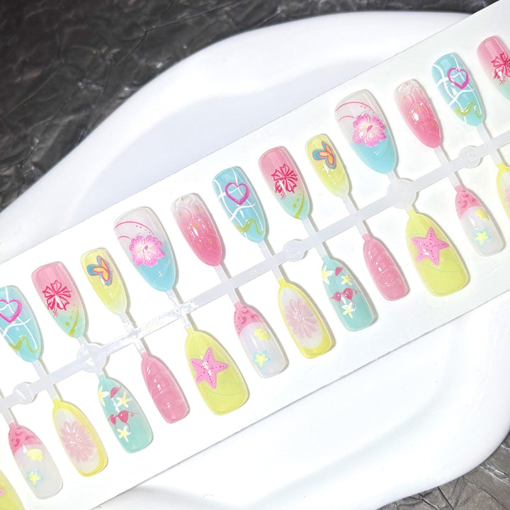 Dekoratives Press-On Nagelkunstset 1790745587