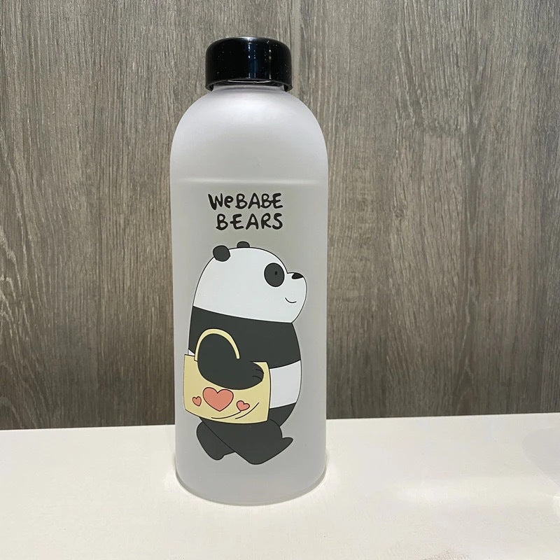 Damen kreative Trinkflasche mit verspieltem Pandadesign Karnz