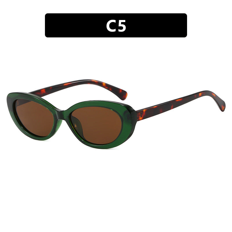 Damen modische Cat-Eye Sonnenbrille mit UV-Schutz und elegantem Rahmen Karnz