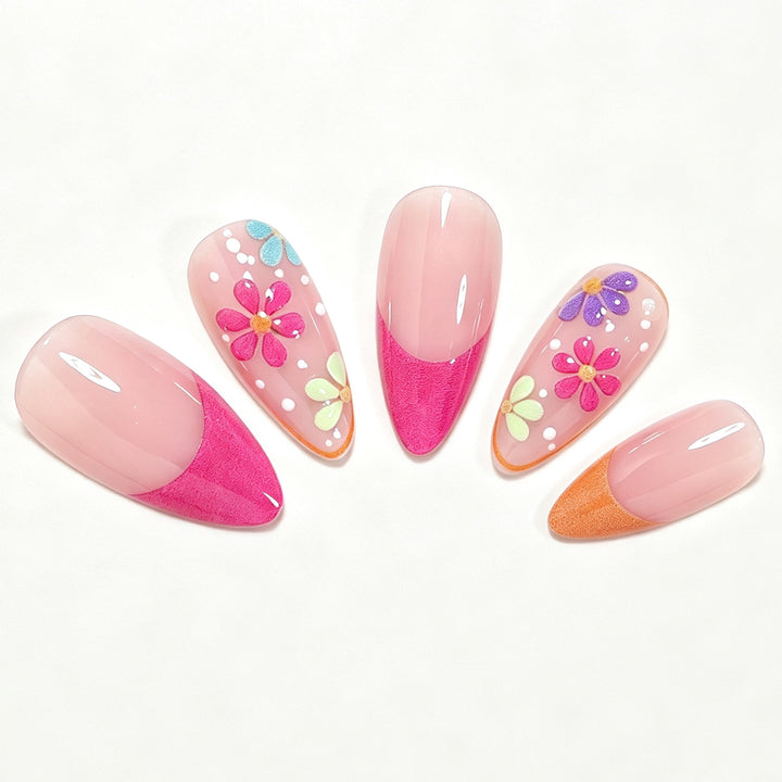 Floral Design Nail Art Kit Karnz