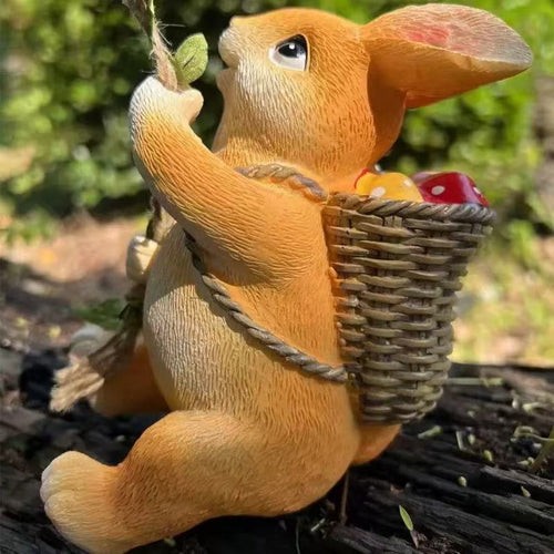 Niedliche hängende Hasenfigur Karnz