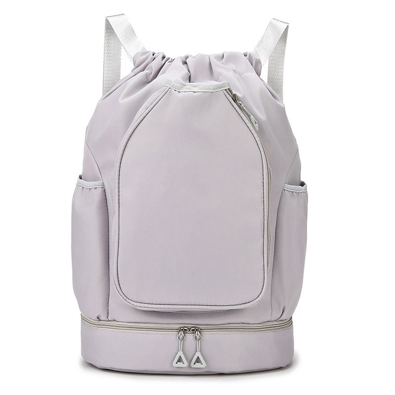 Leichter reisebereiter Kordelzug-Rucksack