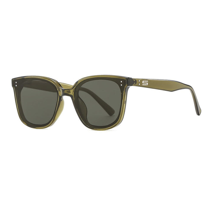 Damen rechteckige Sonnenbrille mit UV-Schutz Karnz