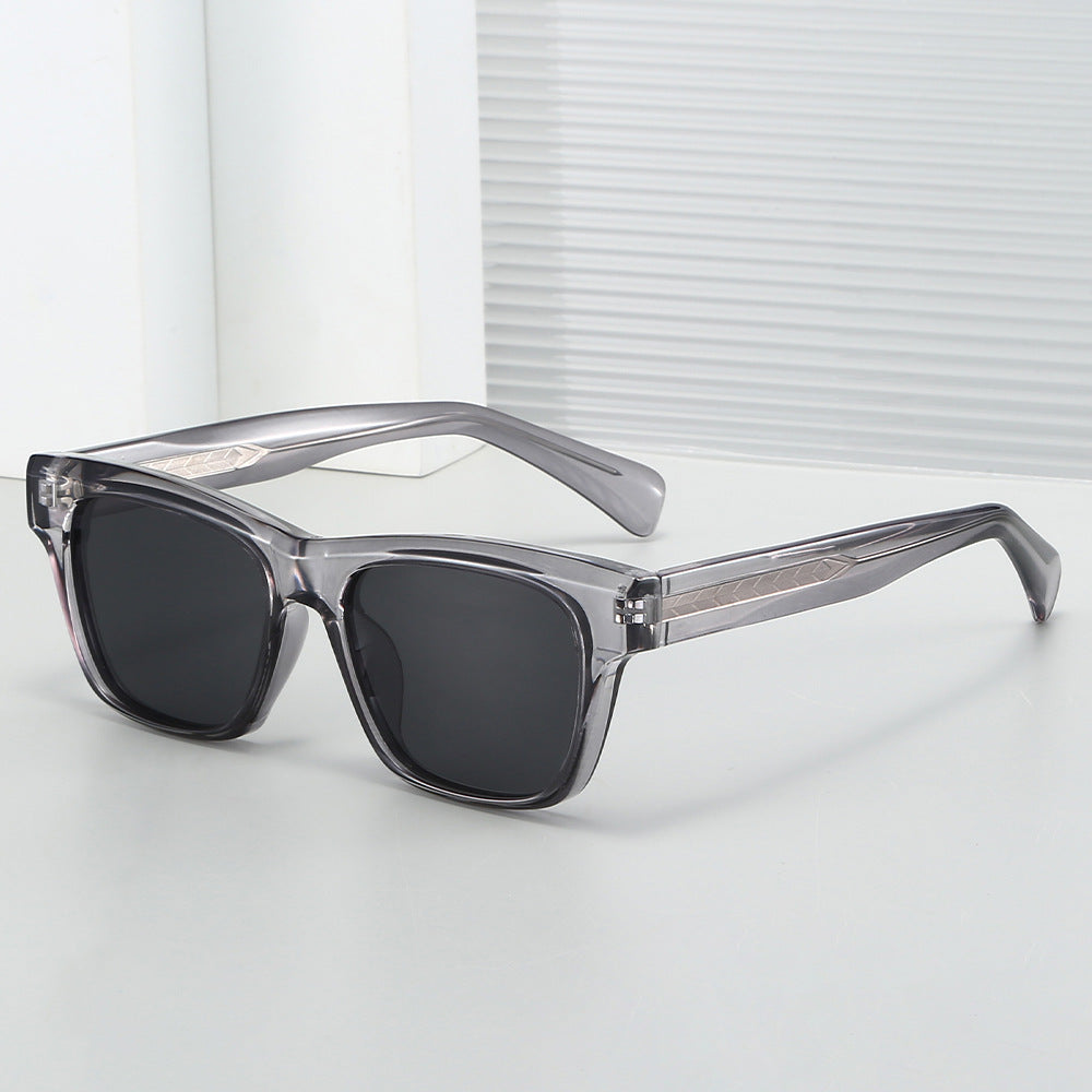 Damen stylische Sonnenbrille im klassischen Rechteckdesign Karnz