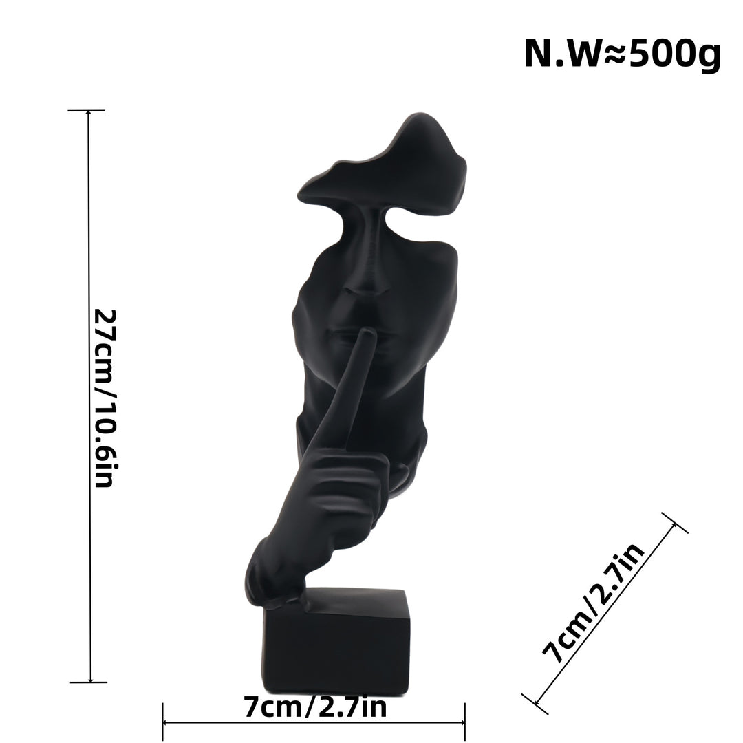 Kunstvolle Figur mit schüßermotiv Karnz